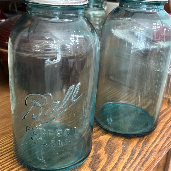 Vintage half gallon ball perfect mason jars number 6, 5 with PRESTO ids - Picture 10 of 10